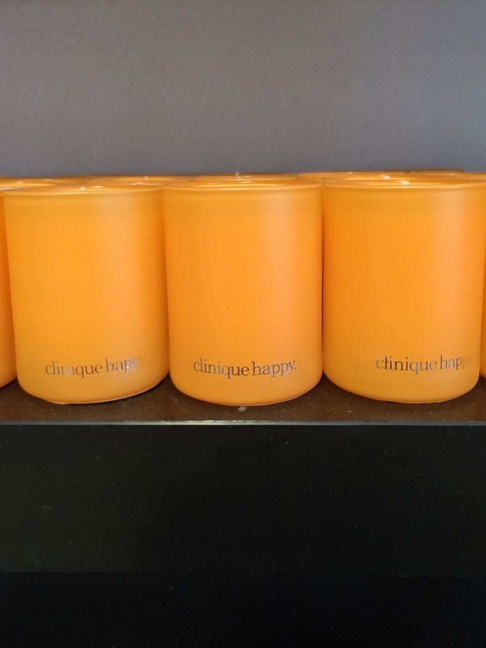 Clinique Orange Glass Scented set of 50